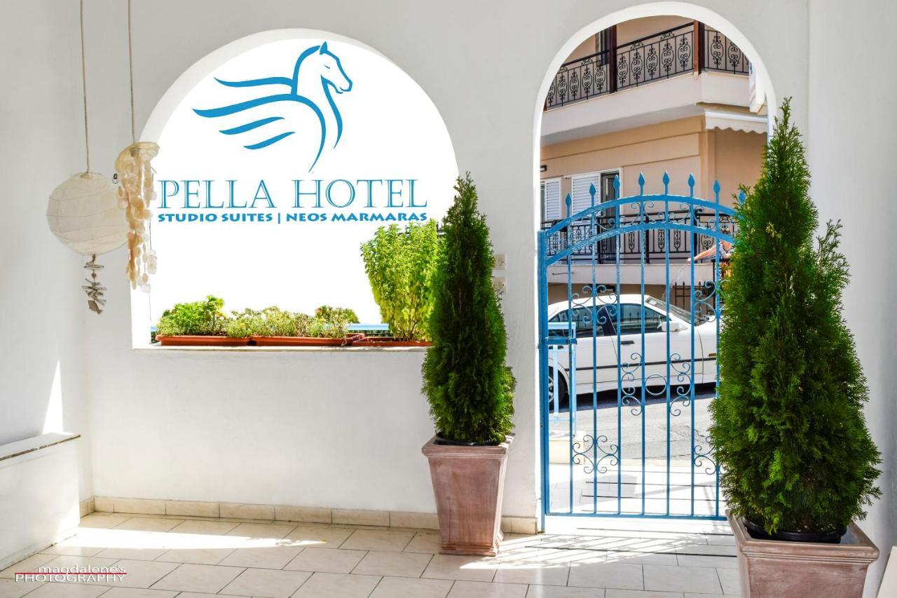Pella Hotel - New نيوس مارماراس المظهر الخارجي الصورة